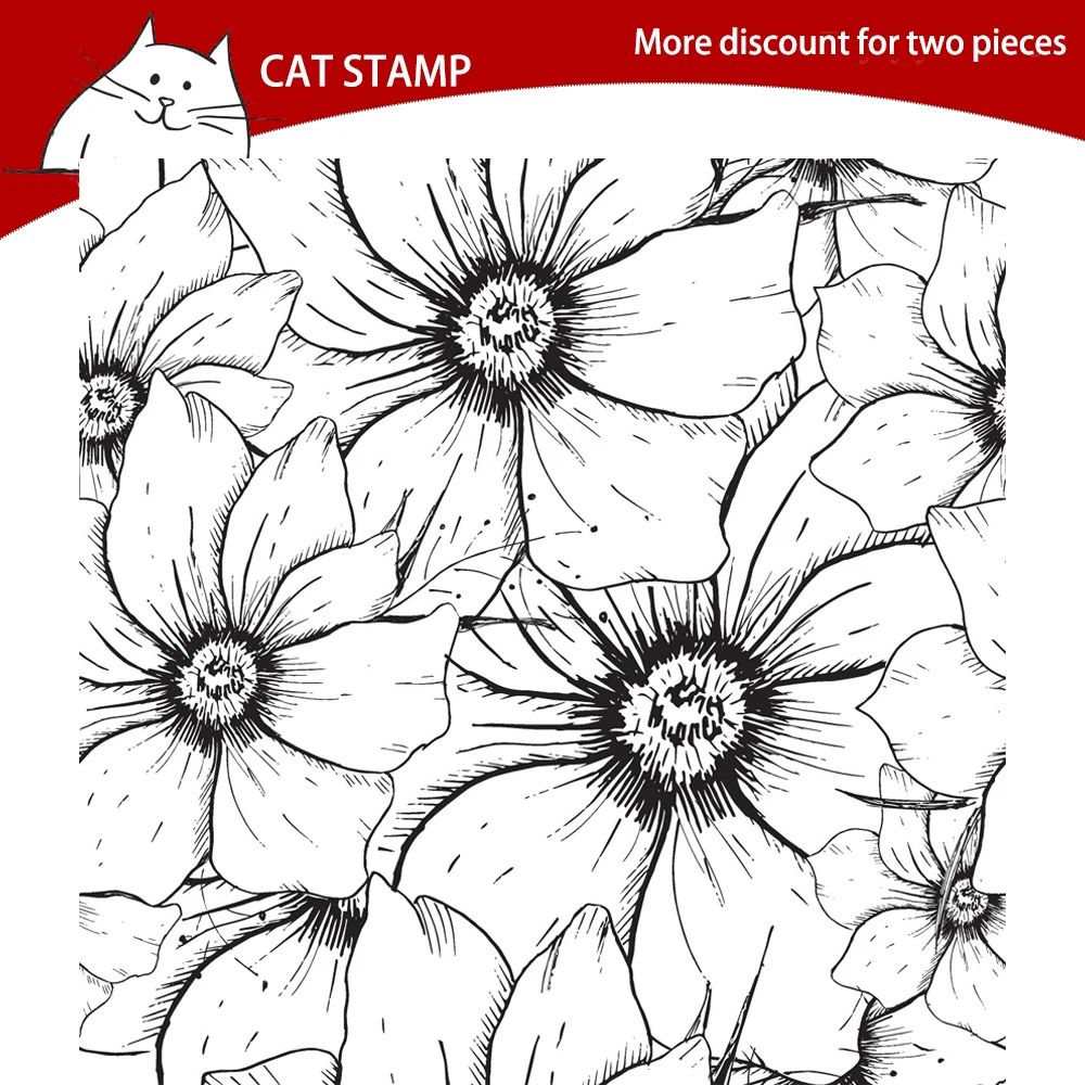 Wonderful Flowers Background Clear Stamps For Scrapbooking Card Making Photo Album Silicone Stamp DIY Decorative Crafts
Wonderful Flowers Background Clear Stamps For Scrapbooking Card Making Photo Album Silicone Stamp DIY Decorative Crafts