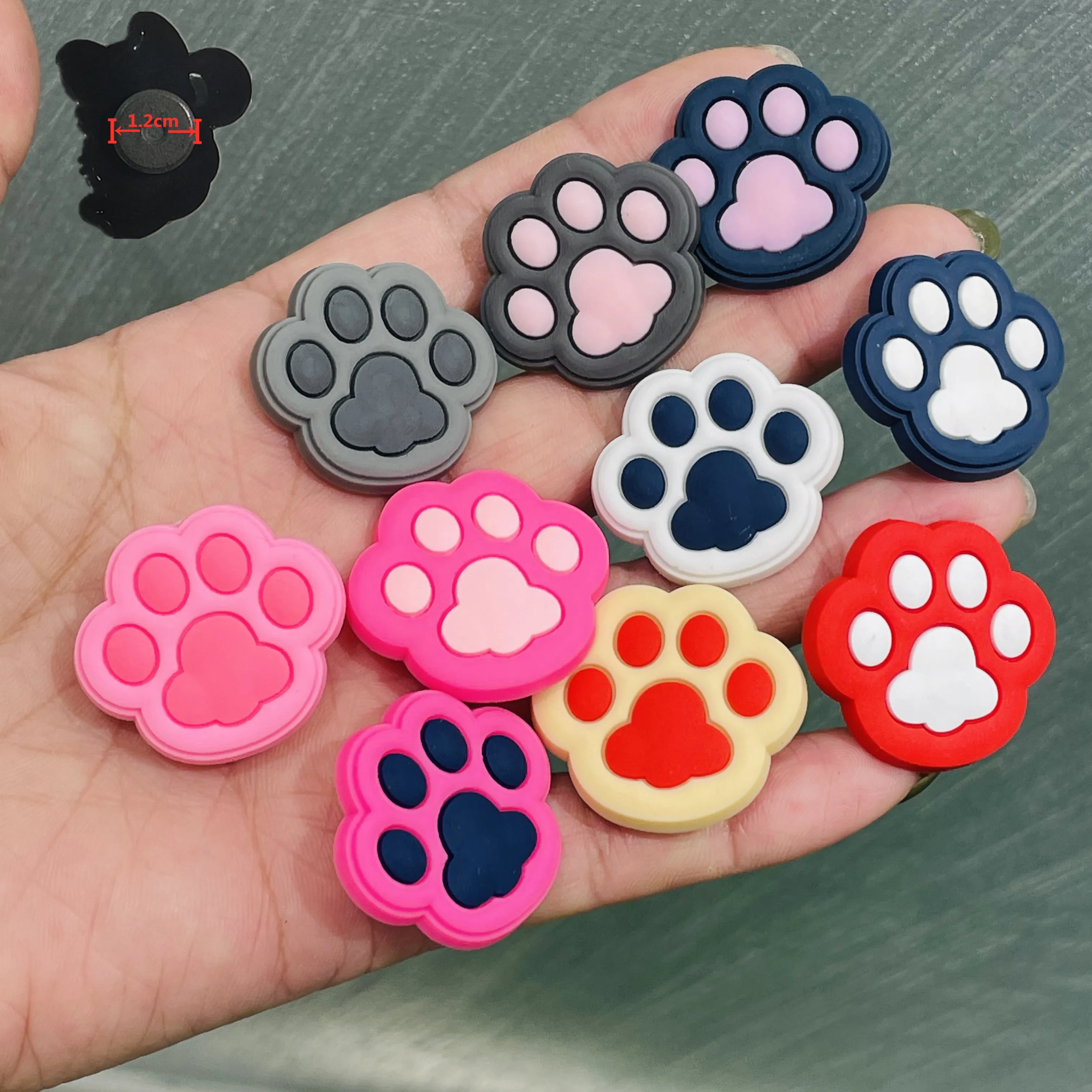 10PCS PVC Cute Cartoon Fridge Magnets Colourful Kawaii Cat Dog Paw Print Refrigerator Magnetic Sticker Office Supplies Kid Toy
10PCS PVC Cute Cartoon Fridge Magnets Colourful Kawaii Cat Dog Paw Print Refrigerator Magnetic Sticker Office Supplies Kid Toy