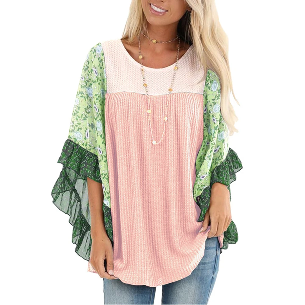New 2020 Fashion Patchwork Knitting Women's Sweaters O Neck Puff Sleeve Ruched Streetwear Female Sweater Autumn Floral Print
New 2020 Fashion Patchwork Knitting Women's Sweaters O Neck Puff Sleeve Ruched Streetwear Female Sweater Autumn Floral Print