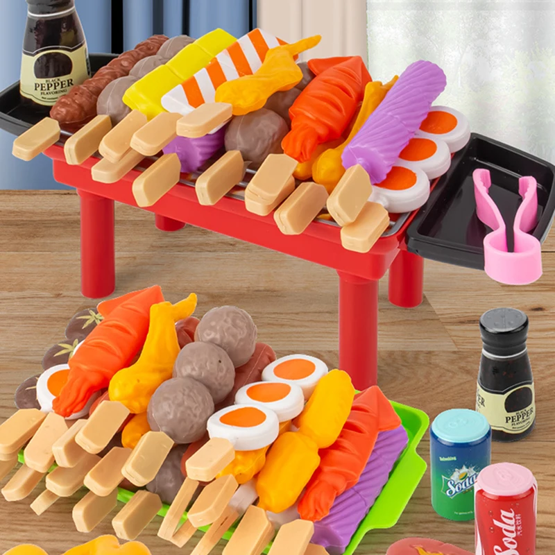 Baby Simulation BBQ Pretend Play Kitchen Kid Toy Cookware Cooking Food Barbecue Role Play DIY Educational Gifts for Children ZLL
Baby Simulation BBQ Pretend Play Kitchen Kid Toy Cookware Cooking Food Barbecue Role Play DIY Educational Gifts for Children ZLL