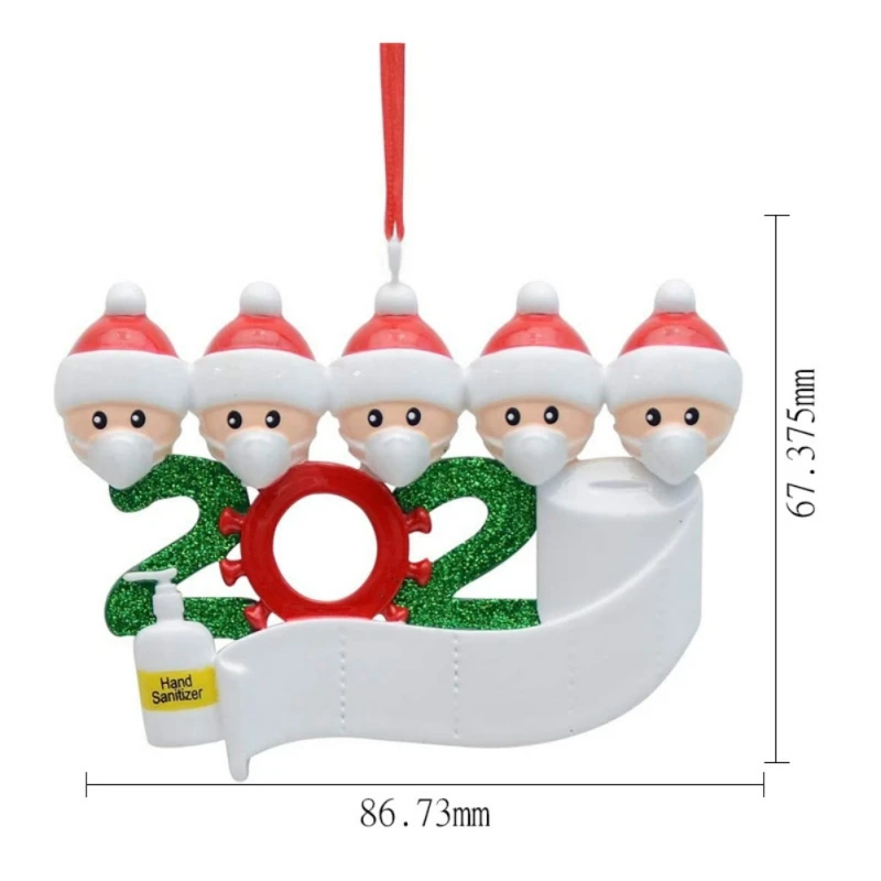 2020 Christmas Ornaments Social Distancing Christmas Party Decoration Gift DIY Christmas Ornaments
2020 Christmas Ornaments Social Distancing Christmas Party Decoration Gift DIY Christmas Ornaments