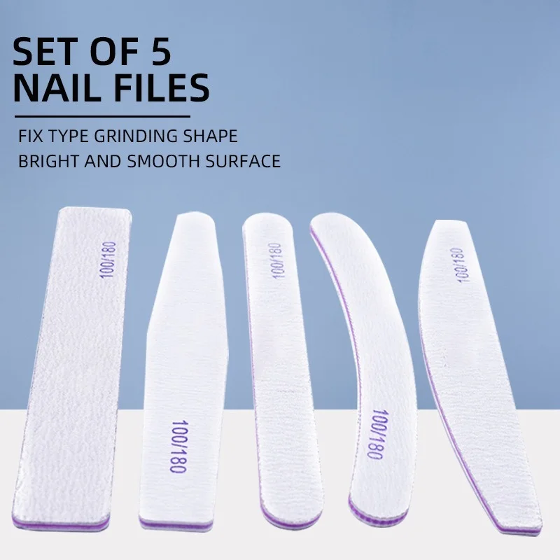 5Pcs/Set Manicure Sanding Rubbing Strip Nail File Strip Nail Art Tools Nail Files and Buffers Set Nail Supplies for Professional
5Pcs/Set Manicure Sanding Rubbing Strip Nail File Strip Nail Art Tools Nail Files and Buffers Set Nail Supplies for Professional