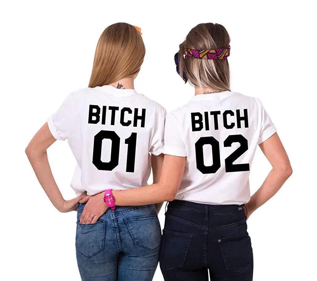 Best Friend Students Fitted T-shirt Female Casual L T Cross-Border Letters Printed T-shirt B * TCH01 02 Europe T-shirts
Best Friend Students Fitted T-shirt Female Casual L T Cross-Border Letters Printed T-shirt B * TCH01 02 Europe T-shirts