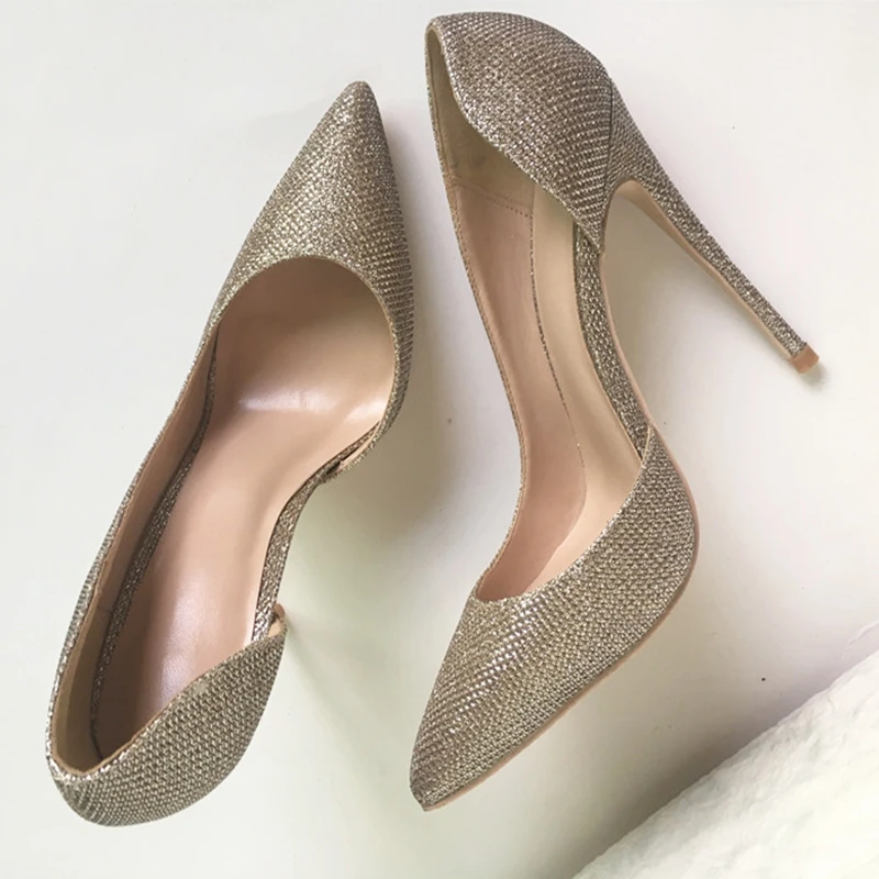 New Fashion free shipping gold Glitter Sequins Poined Toes Stiletto Heel high heel shoe pump HIGH-HEELED SHOES dress shoe
New Fashion free shipping gold Glitter Sequins Poined Toes Stiletto Heel high heel shoe pump HIGH-HEELED SHOES dress shoe