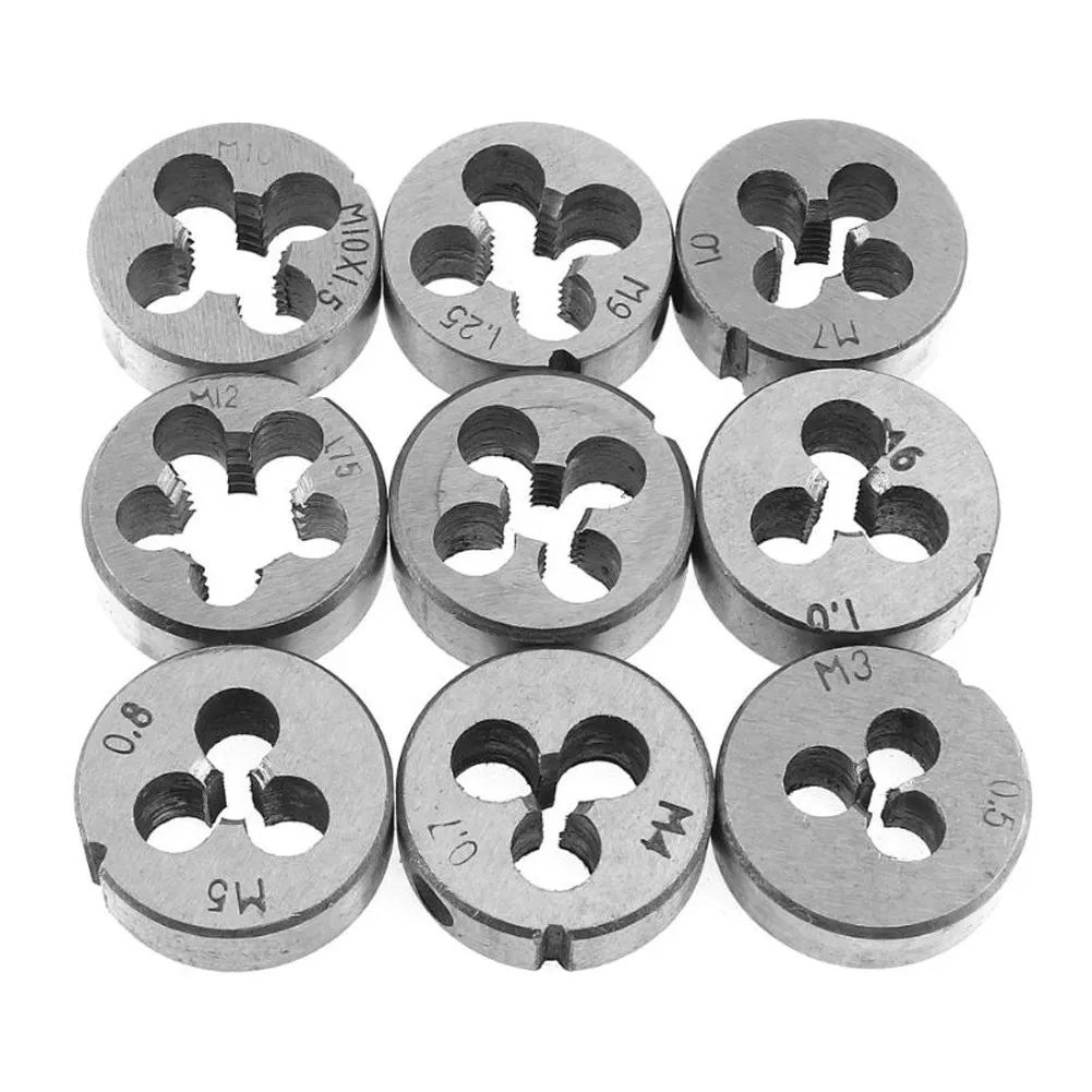 20 Pcs/set Metric Tap And Die Wrench Kit Hand Tool Module Tap Threaded Plug Alloy Steel And 1 / 16-1 / 2 Inch
20 Pcs/set Metric Tap And Die Wrench Kit Hand Tool Module Tap Threaded Plug Alloy Steel And 1 / 16-1 / 2 Inch
