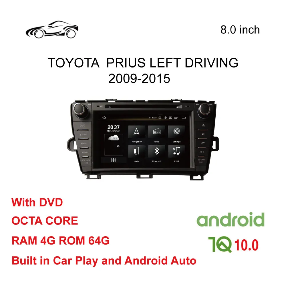 PRIUS GPS RADIO DVD ANDROID CAR GPS FOR TOYOTA PRIUS LHD CAR DVD 8 inch CAR STEREO ANDROID 4G+64G Car Multimedia NAVIGATION CUSP
PRIUS GPS RADIO DVD ANDROID CAR GPS FOR TOYOTA PRIUS LHD CAR DVD 8 inch CAR STEREO ANDROID 4G+64G Car Multimedia NAVIGATION CUSP