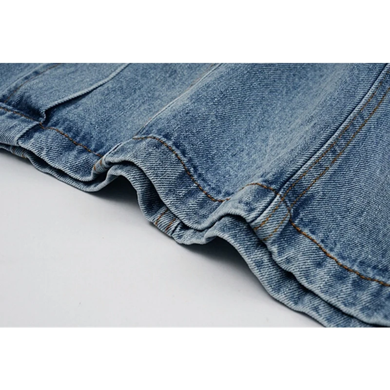 Fashion Denim Patchwork Dresses Women With Belt Streetwear Long Sleeve Cowboy Frcoks 2021 Summer New Elegant Polo Collar Vestiod
Fashion Denim Patchwork Dresses Women With Belt Streetwear Long Sleeve Cowboy Frcoks 2021 Summer New Elegant Polo Collar Vestiod