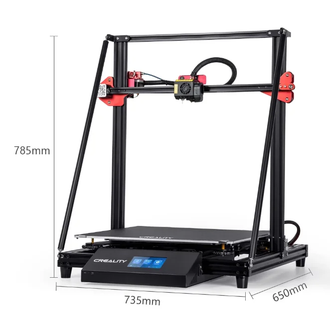 CREALITY 3D CR-10 Max BL Auto Leveling Sensor Printer 4.3inch Touch LCD Resume Printing Filament Detection MeanWell Power 
CREALITY 3D CR-10 Max BL Auto Leveling Sensor Printer 4.3inch Touch LCD Resume Printing Filament Detection MeanWell Power