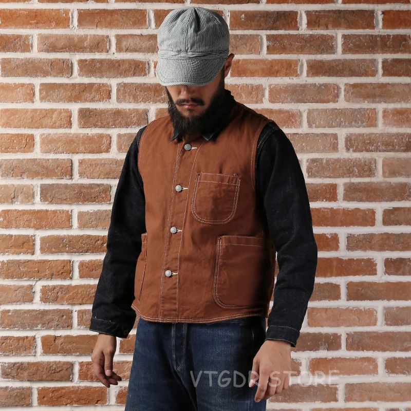 1873 Bronson Reproduction Nevada Gold Rush Canvas Vest Vintage Men's Waistcoat 
1873 Bronson Reproduction Nevada Gold Rush Canvas Vest Vintage Men's Waistcoat