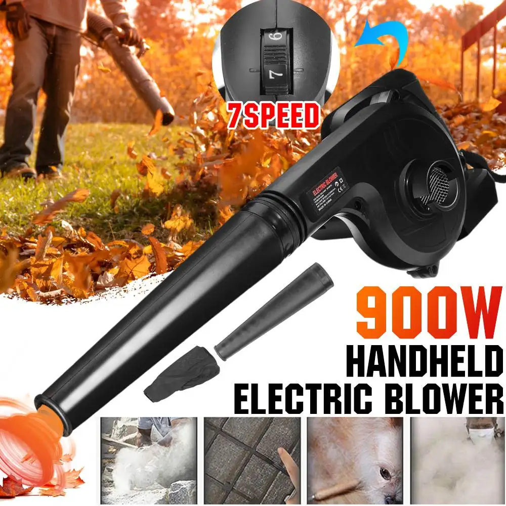 900W Cordless Electric Air Blower & Suction Handheld Leaf Computer Dust Collector Cleaner Stepless Speed for Makita 18V Battery
900W Cordless Electric Air Blower & Suction Handheld Leaf Computer Dust Collector Cleaner Stepless Speed for Makita 18V Battery