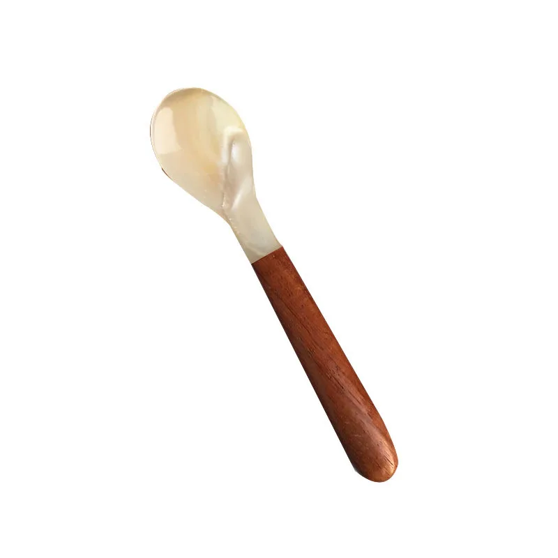 1Pc Shell Wood Spoon Coffee Sugar Honey Cake Salt Fruit Fork Home Decor Kitchen Tableware Splicing Specialty Spoon 12*2.5Cm
1Pc Shell Wood Spoon Coffee Sugar Honey Cake Salt Fruit Fork Home Decor Kitchen Tableware Splicing Specialty Spoon 12*2.5Cm