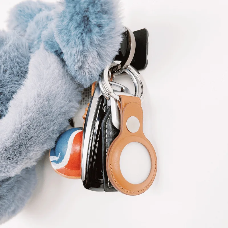 Leather Key Ring for Apple Airtags Case Protective Cover Bumper Shell Tracker Accessories Anti-scratch Air tag Keychain case
Leather Key Ring for Apple Airtags Case Protective Cover Bumper Shell Tracker Accessories Anti-scratch Air tag Keychain case