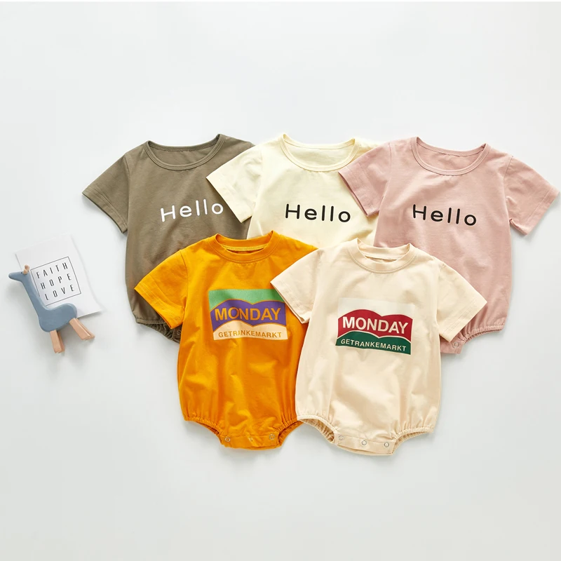 Newborn Baby Boy Girl One-Piece Bodysuit Summer Jumpsuit Letters Casual Sleeveless Backless Clothes
Newborn Baby Boy Girl One-Piece Bodysuit Summer Jumpsuit Letters Casual Sleeveless Backless Clothes