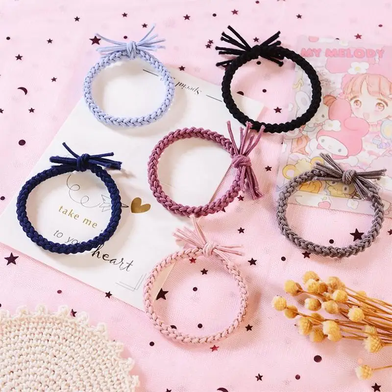 Korean New Hair Braid Hair Rope Child Adult Hair Band Rubber Band Bold Simple and Durable Hair Rope Girl Headwear
Korean New Hair Braid Hair Rope Child Adult Hair Band Rubber Band Bold Simple and Durable Hair Rope Girl Headwear