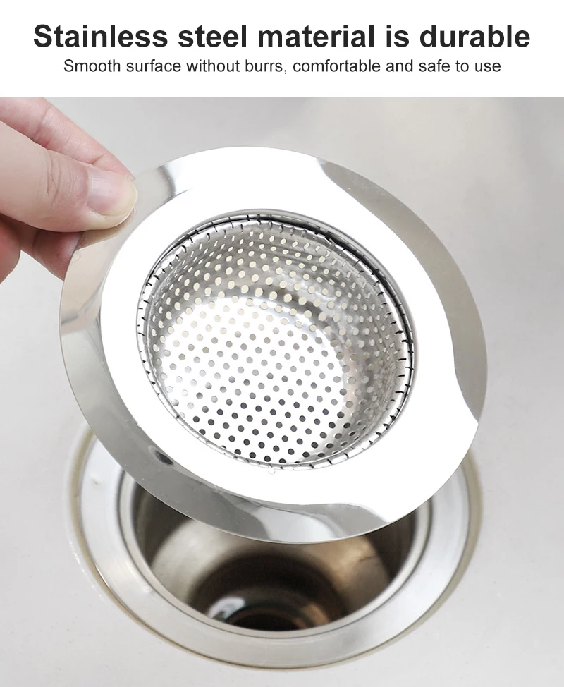 Фильтр для слива в кухонную раковину, сетчатый фильтр для мусора, раковина для овощей, из нержавеющей стали, клетка для мытья посуды, защита ... 
Фильтр для слива в кухонную раковину, сетчатый фильтр для мусора, раковина для овощей, из нержавеющей стали, клетка для мытья посуды, защита ...
