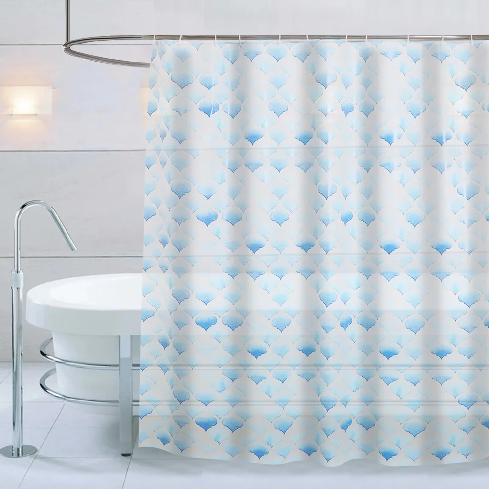 Light Luxury Geometric Printing Shower Curtain Bathroom Shower Bathroom curtain Waterproof Household Partition Curtain Bathroom
Light Luxury Geometric Printing Shower Curtain Bathroom Shower Bathroom curtain Waterproof Household Partition Curtain Bathroom