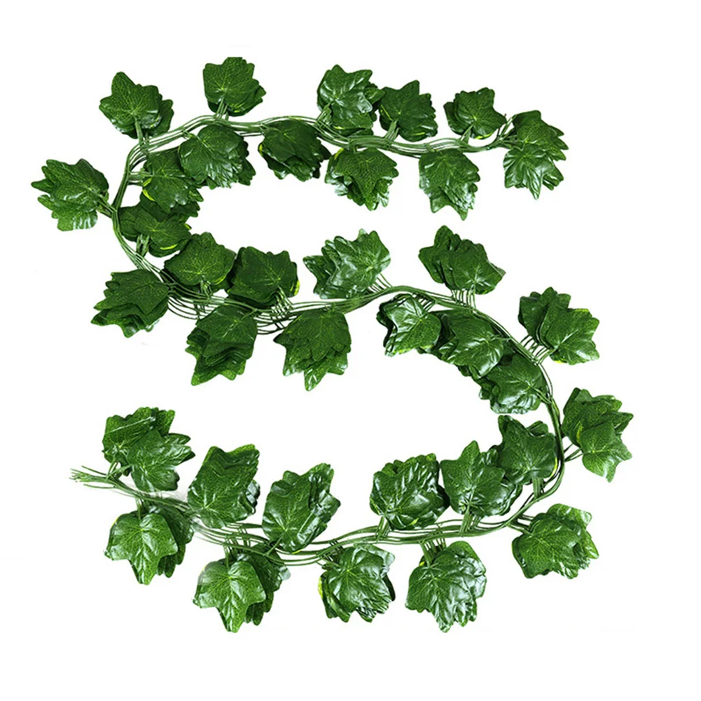 230cm Artificial plants Creeper green leaf Garland Ivy Leaf Hanging Fake Plants Vine Fake Foliage Home Wedding Decora 5/12pcs
230cm Artificial plants Creeper green leaf Garland Ivy Leaf Hanging Fake Plants Vine Fake Foliage Home Wedding Decora 5/12pcs