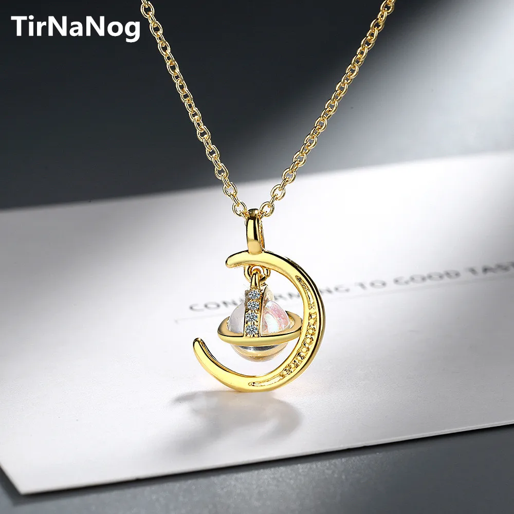 Han Edition Fashion Geometric Moon Necklace Fashion Simple Multi-layer Saturn Pendant Necklace Women Jewelry Gifts
Han Edition Fashion Geometric Moon Necklace Fashion Simple Multi-layer Saturn Pendant Necklace Women Jewelry Gifts