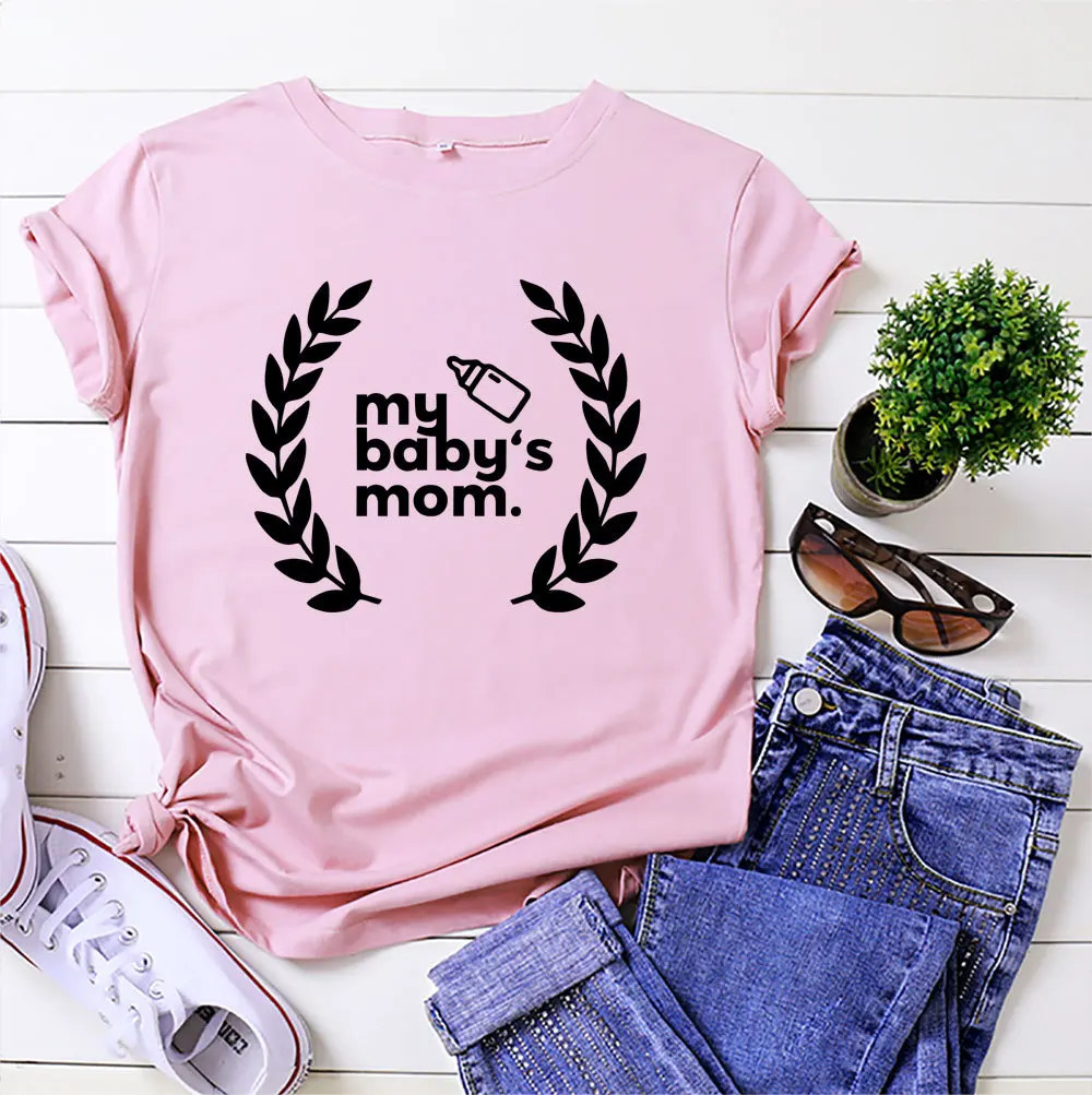 Women Summer T Shirt Plus Size 5XL Letter Print Mom T-Shirt Woman Loose T Shirt 100% Cotton Short Sleeve Lady Tee Tops
Women Summer T Shirt Plus Size 5XL Letter Print Mom T-Shirt Woman Loose T Shirt 100% Cotton Short Sleeve Lady Tee Tops