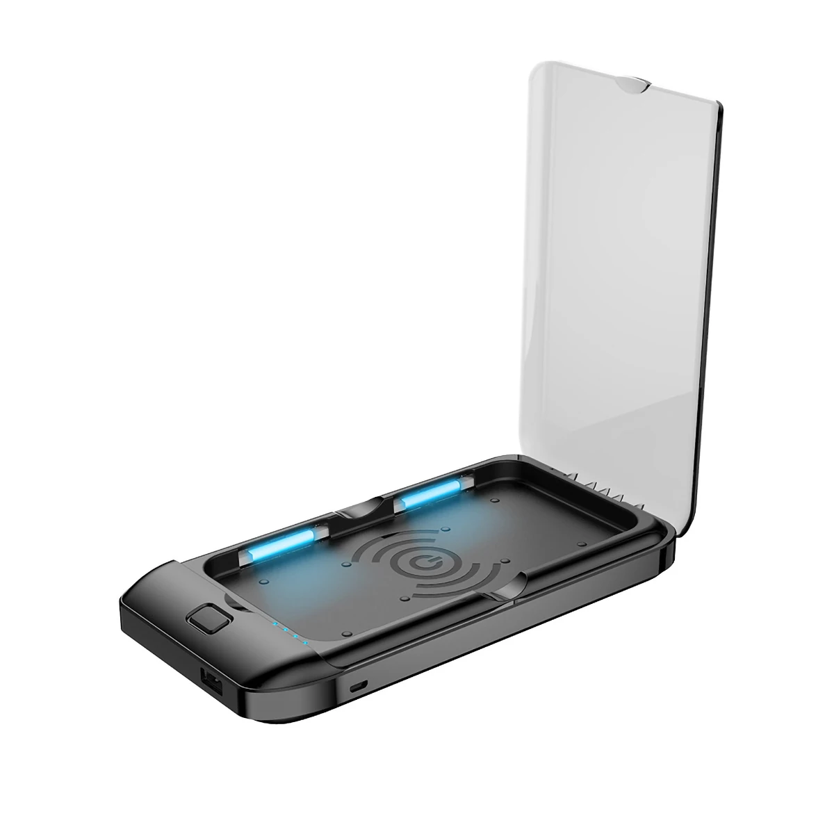 UV Phone Sterilizer Portable Ultraviolet Sterilizer Box With Wireless Charger And USB Output Port Mask UV Sterilization Box
UV Phone Sterilizer Portable Ultraviolet Sterilizer Box With Wireless Charger And USB Output Port Mask UV Sterilization Box