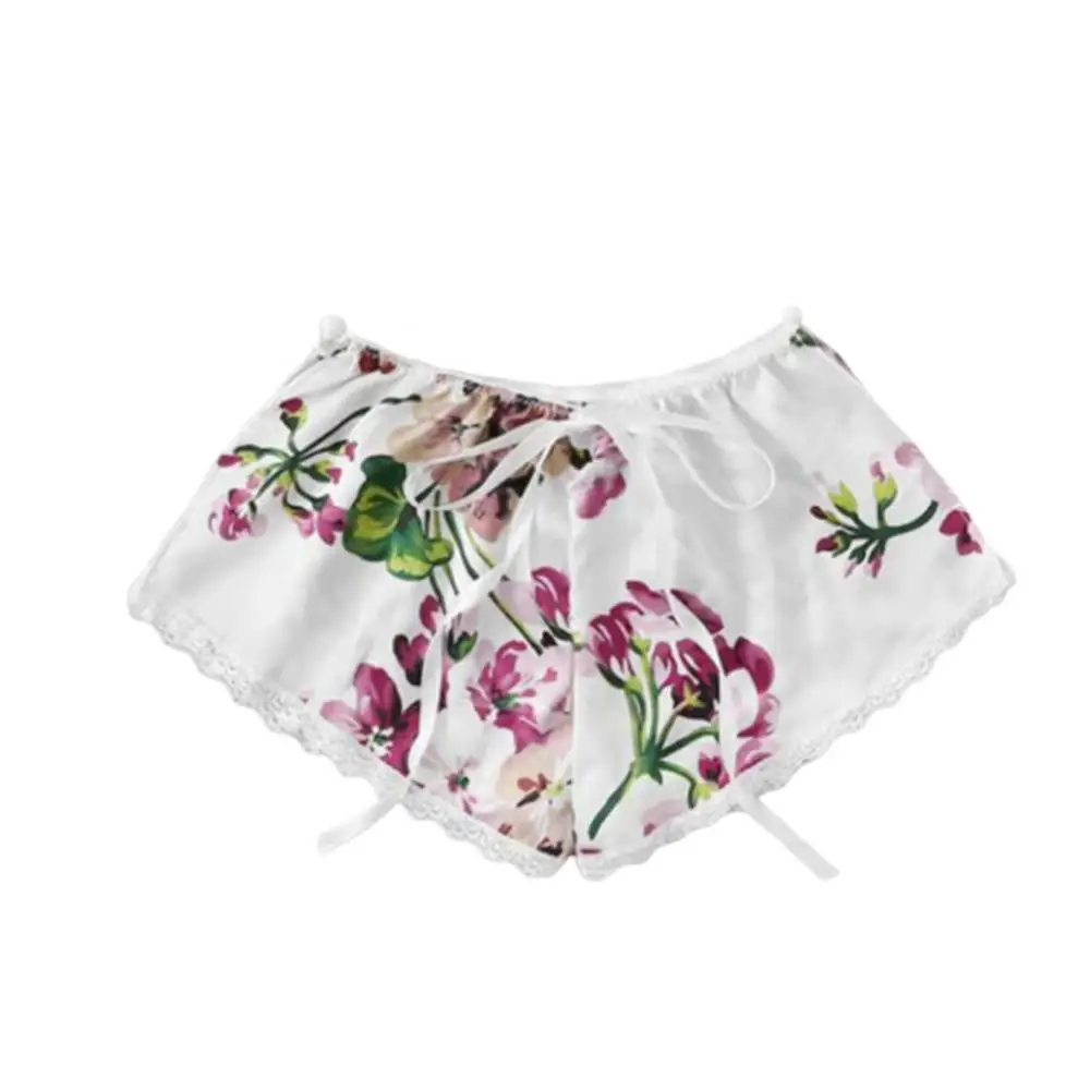 2021 Summer Women Sexy Floral Print Lace Patchwork Bra Bow Decor Elastic Shorts Sleepwear Sexy Lingeries 
2021 Summer Women Sexy Floral Print Lace Patchwork Bra Bow Decor Elastic Shorts Sleepwear Sexy Lingeries