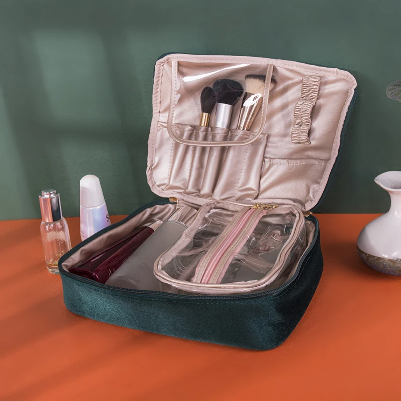 Large Makeup Bag Travel Cosmetic Bag Corduroy Waterproof Toiletries Storage Bag Travel Ladies Beauty Cases Zipper Organizer
Large Makeup Bag Travel Cosmetic Bag Corduroy Waterproof Toiletries Storage Bag Travel Ladies Beauty Cases Zipper Organizer