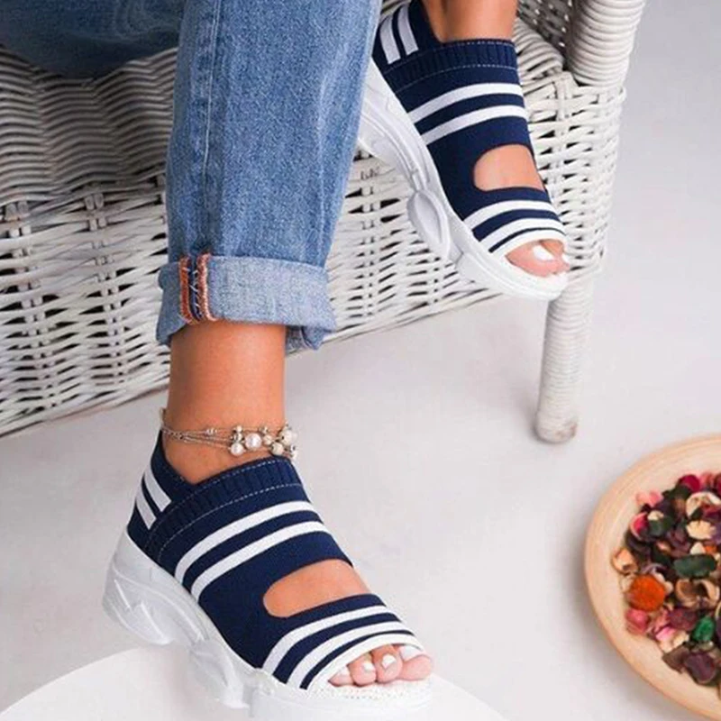 Sport Comfy Sandals For Women Summer Casual Platforms Shoes Female Outdoor Sandal Low Heel Thick Bottom Sandalias
Sport Comfy Sandals For Women Summer Casual Platforms Shoes Female Outdoor Sandal Low Heel Thick Bottom Sandalias