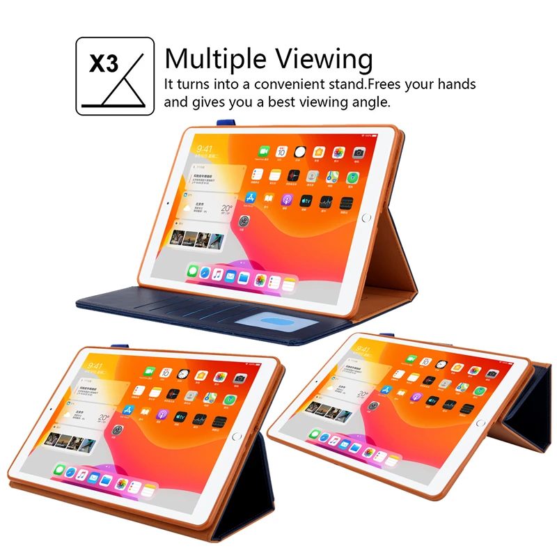Чехол для Apple Pad IPad Mini 1 2 3 4 5 7 9 дюймов деловые кожаные чехлы чехол дюйма защитные |