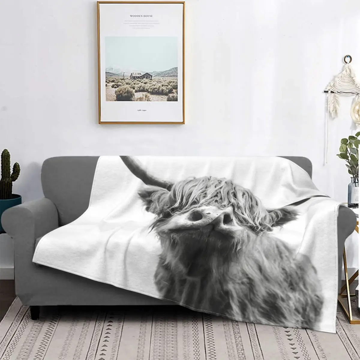 Highland Cow-colcha a cuadros para cama, manta Kawaii de algodón y lino, color blanco y negro, para sofá
Highland Cow-colcha a cuadros para cama, manta Kawaii de algodón y lino, color blanco y negro, para sofá