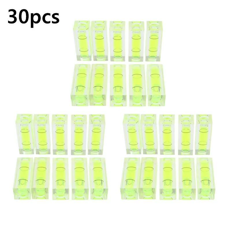 30pcs 15 * 15 * 40 Mm Mini Square Spirit Level Mini Bubble Level For Measuring Level Adjustable Measuring Tool
30pcs 15 * 15 * 40 Mm Mini Square Spirit Level Mini Bubble Level For Measuring Level Adjustable Measuring Tool