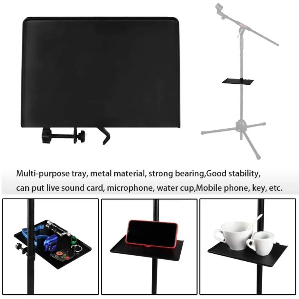 Microphone Stand Soundcard Tray Shelf Supporter Musical Instrument Guitar Performance Live Stand High Quality
Microphone Stand Soundcard Tray Shelf Supporter Musical Instrument Guitar Performance Live Stand High Quality