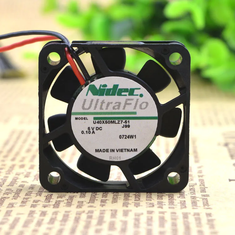 Япония электрический U40X05ML27 51 для Nidec 4 см супер бесшумный вентилятор 40105V USB|Кулеры