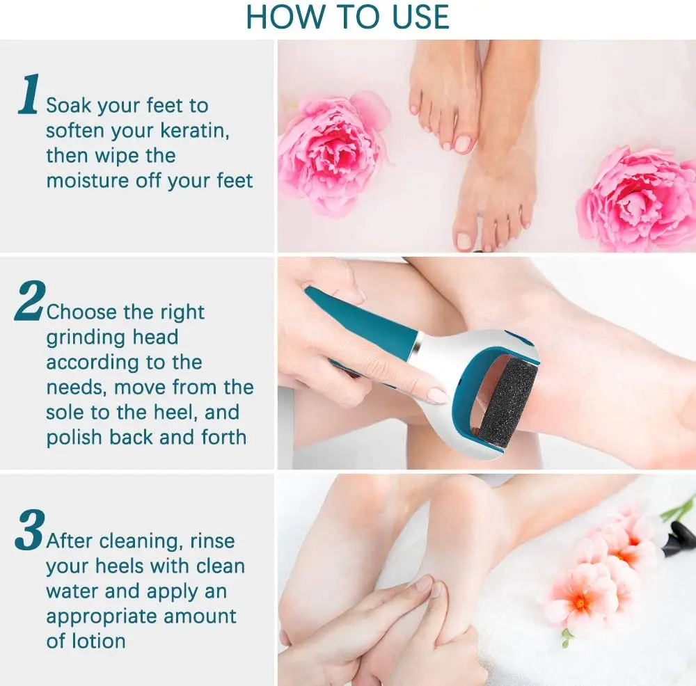 Professional Electric Foot File Pedicure Callus Remover Electric electric vacuum adsorption foot grinder pedicure machine tools
Professional Electric Foot File Pedicure Callus Remover Electric electric vacuum adsorption foot grinder pedicure machine tools