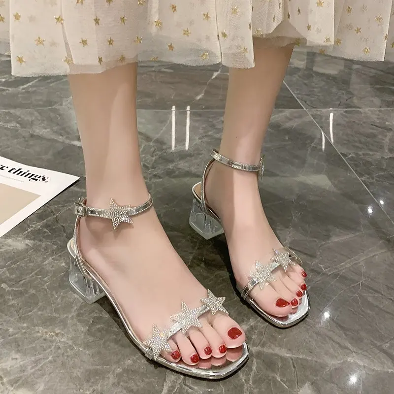 Buckle Med Fashion Womens Shoes 2021 Clear Heels High Sandals Female Open Toe Medium Luxury Summer New Strap High-heeled Beige S
Buckle Med Fashion Womens Shoes 2021 Clear Heels High Sandals Female Open Toe Medium Luxury Summer New Strap High-heeled Beige S