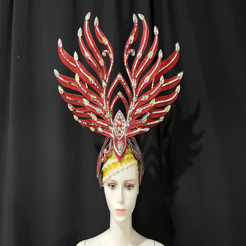 Feather Costumes Adult‘s Cosplay Headdresses Catwalk Performance Show Carnival Wedding Accessories Decor Shooting Photographic
Feather Costumes Adult‘s Cosplay Headdresses Catwalk Performance Show Carnival Wedding Accessories Decor Shooting Photographic