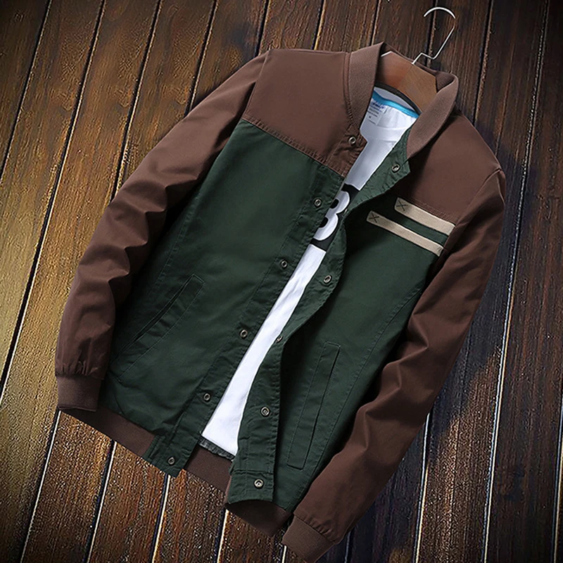 3XL New Men's Jackets Autumn Military Men's Coats Fashion Slim Casual Jackets Male Outerwear Baseball Uniform
3XL New Men's Jackets Autumn Military Men's Coats Fashion Slim Casual Jackets Male Outerwear Baseball Uniform