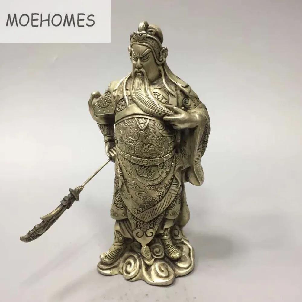 Moehome Китайский серебряный дракон голова лоялизм Воин GuanGong Guan Yu божество
Moehome Китайский серебряный дракон голова лоялизм Воин GuanGong Guan Yu божество