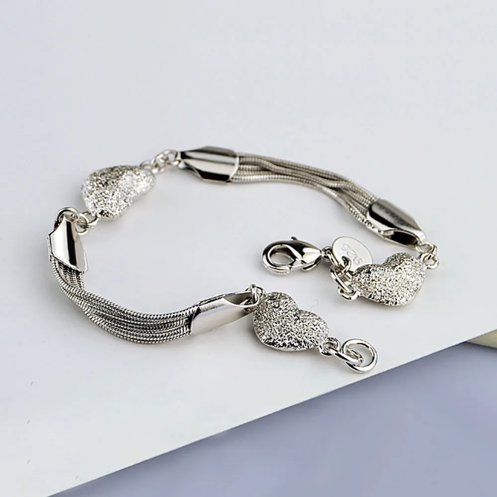 Yasmin New fashion accessories jewelry silver color for women girl nice gift punk 925 Solid Sterling Silver Bracelet 2017
Yasmin New fashion accessories jewelry silver color for women girl nice gift punk 925 Solid Sterling Silver Bracelet 2017