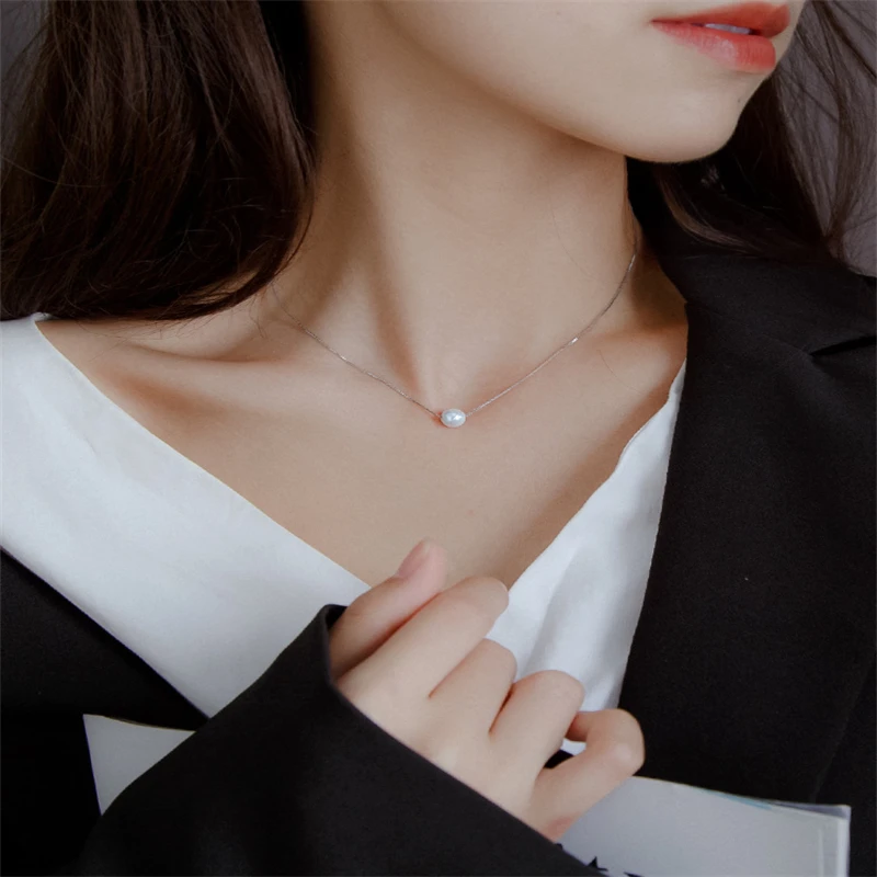 Korean style simple pearl women's necklace ins style and fashion women's neck chain Banquet gift Jewelry wholesale
Korean style simple pearl women's necklace ins style and fashion women's neck chain Banquet gift Jewelry wholesale