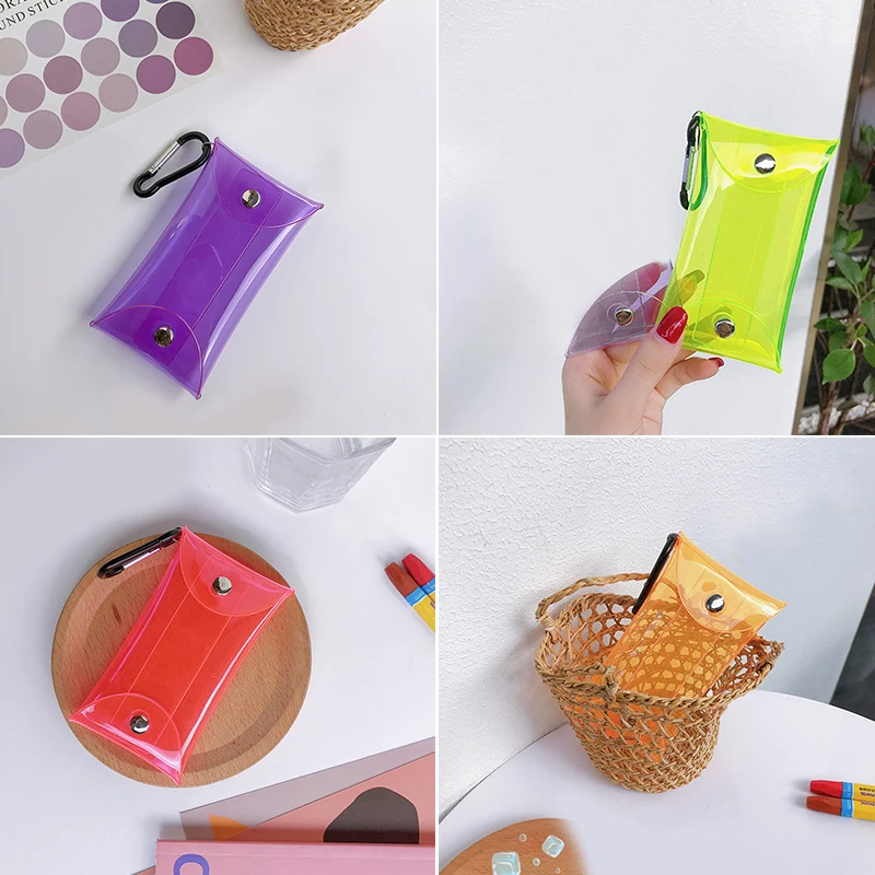 Mini Lipstick Storage Bag Transparent PVC Key Wallet Case Chain Ring Pouch Car Keychain Housekeeper Women Girl Coin Bag Purse
Mini Lipstick Storage Bag Transparent PVC Key Wallet Case Chain Ring Pouch Car Keychain Housekeeper Women Girl Coin Bag Purse