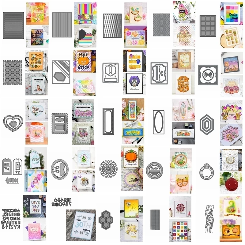 Square Rectangle Circle Frame Alphabet Numbers Heart Cutting Dies DIY Scrapbook Card Album Make Crafts Stencil New Dies 2020
Square Rectangle Circle Frame Alphabet Numbers Heart Cutting Dies DIY Scrapbook Card Album Make Crafts Stencil New Dies 2020