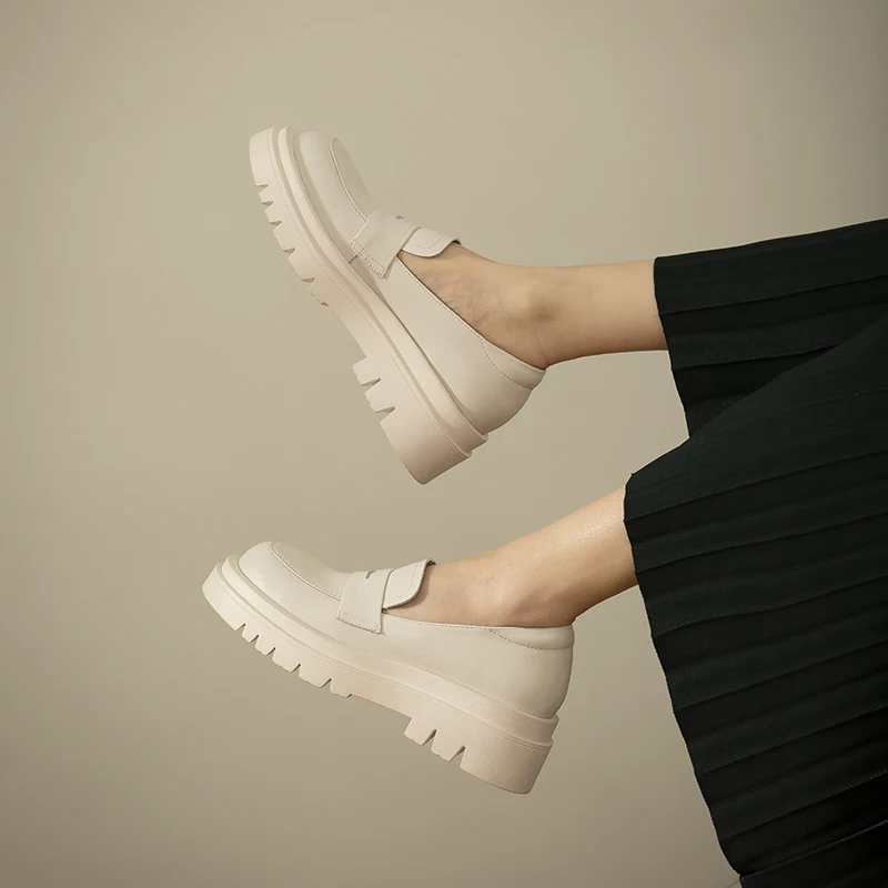 2022 Spring New GENUINE LEATHER Women Shoes LEISURE Slip-On Loafers Shoes Round Toe Shoes Women Platform Shoes Zapatos De Mujer
2022 Spring New GENUINE LEATHER Women Shoes LEISURE Slip-On Loafers Shoes Round Toe Shoes Women Platform Shoes Zapatos De Mujer