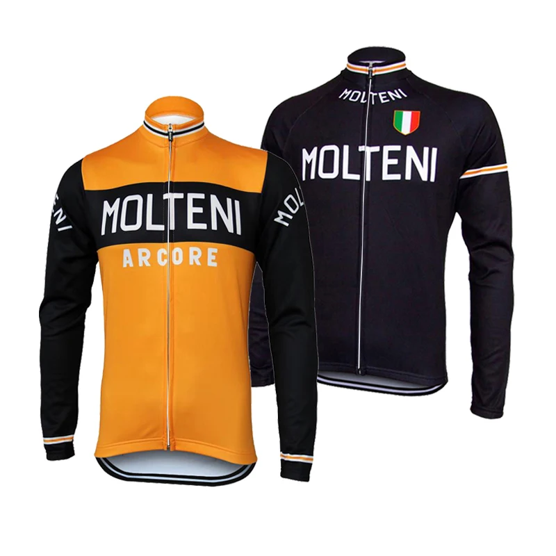 cycling jersey long sleeve pro team winter fleece or thin retro molteni cycling clothing Maillot Ciclismomtb/road bike clothes
cycling jersey long sleeve pro team winter fleece or thin retro molteni cycling clothing Maillot Ciclismomtb/road bike clothes