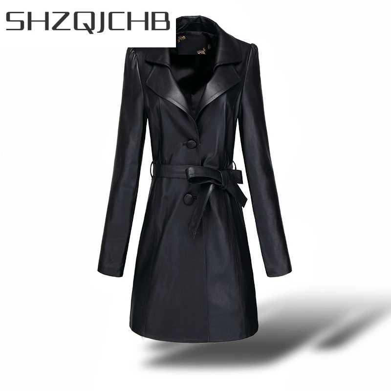 SHZQ Genuine Leather Jacket Women Plus Size Montone Jacket Real Sheepskin Coats Female Long Trench Coat Spring Outwear LWL1473
SHZQ Genuine Leather Jacket Women Plus Size Montone Jacket Real Sheepskin Coats Female Long Trench Coat Spring Outwear LWL1473