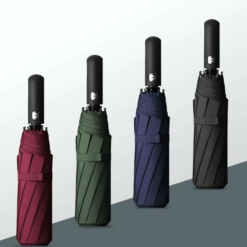Windproof Automatic Umbrella 3 Folding Business Men's Double Portable Umbrella Sombrillas Para Lluvia Y Sol Rain Gear DL60YS
Windproof Automatic Umbrella 3 Folding Business Men's Double Portable Umbrella Sombrillas Para Lluvia Y Sol Rain Gear DL60YS