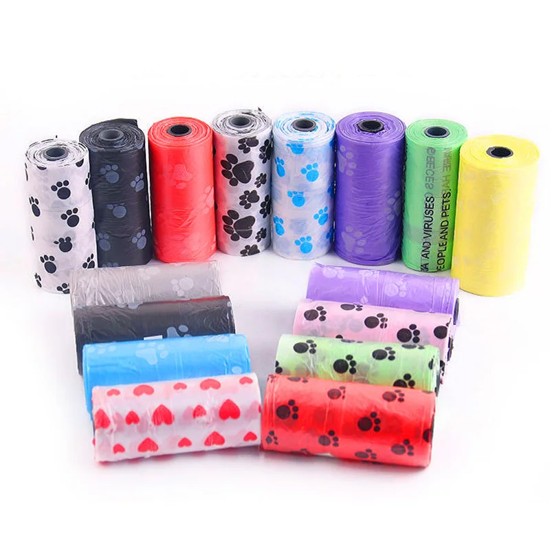 Paw Print Pet Waste Bag 15pcs/Roll Pet Waste Bag 6x2.5cm Strong Load-bearing PI669
Paw Print Pet Waste Bag 15pcs/Roll Pet Waste Bag 6x2.5cm Strong Load-bearing PI669