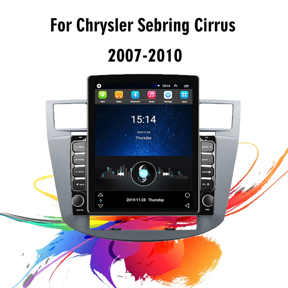 Автомобильный мультимедийный плеер 2 Din, экран 9,7 дюйма Tesla для Chrysler Sebring Cirrus 2007-2010, GPS-навигатор, Wi-Fi, Android, Авторадио
Автомобильный мультимедийный плеер 2 Din, экран 9,7 дюйма Tesla для Chrysler Sebring Cirrus 2007-2010, GPS-навигатор, Wi-Fi, Android, Авторадио