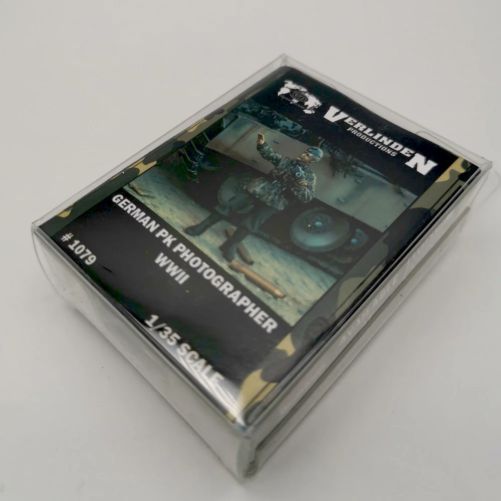 VERLINDEN 1/35 Resin Kits WWII German PK Photographer 1 Set Box Packing
VERLINDEN 1/35 Resin Kits WWII German PK Photographer 1 Set Box Packing