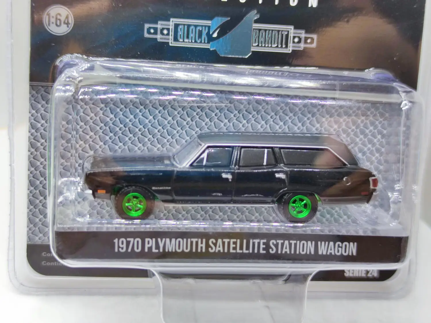 GreenLight 1:64 1970 Плимут спутниковый универсал зеленый машина сплав модель автомобиля