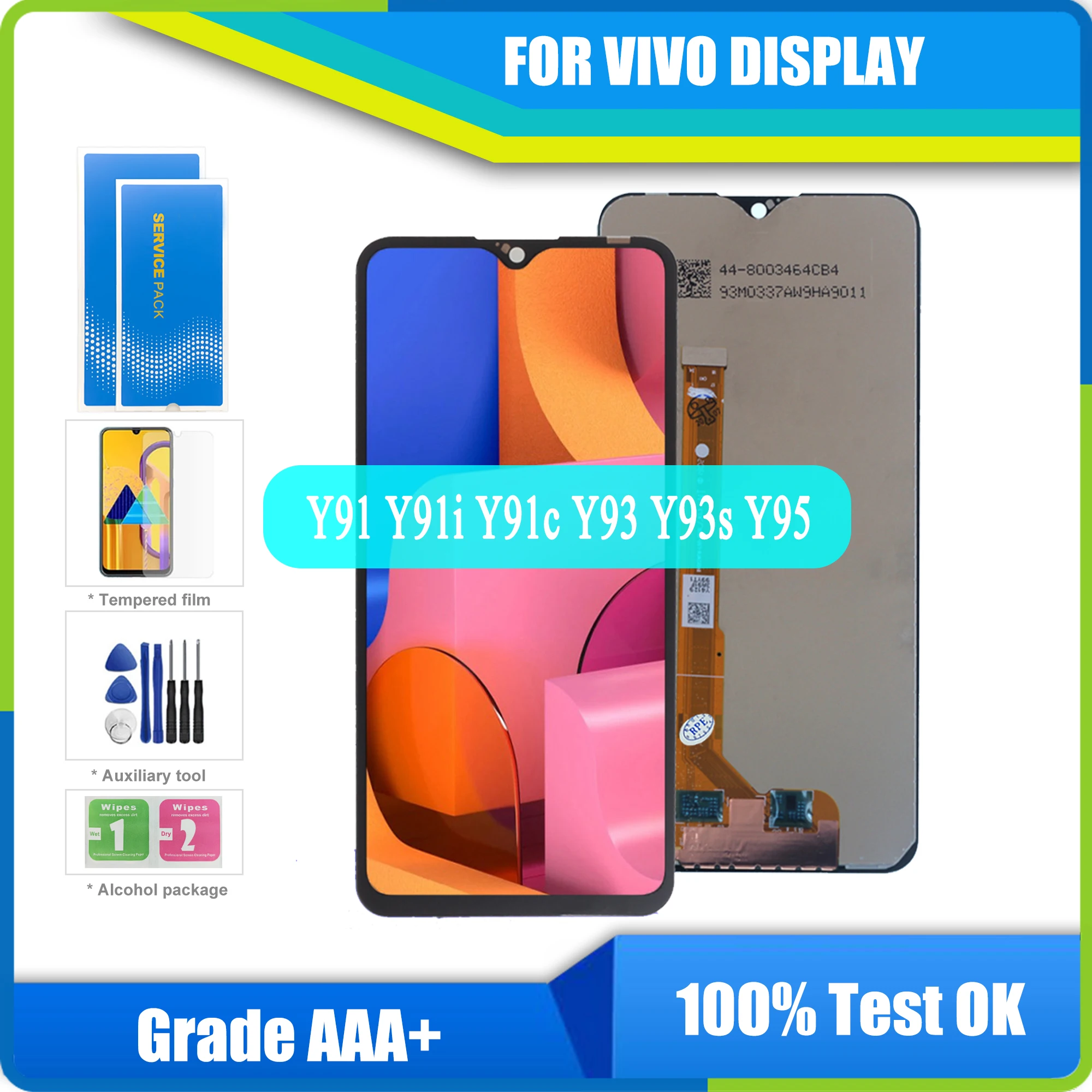 

Оригинальный ЖК-дисплей для BBK Vivo Y91 Y91i Y91c Y93 Y93s Y93st Y95 MT6762, детали для замены телефона